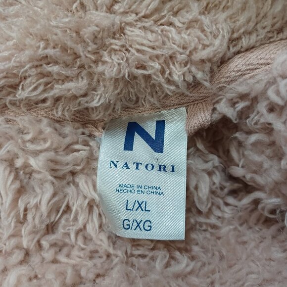 Natori Robe Blush Pink Plush Womens X Large - Picture 3 of 9